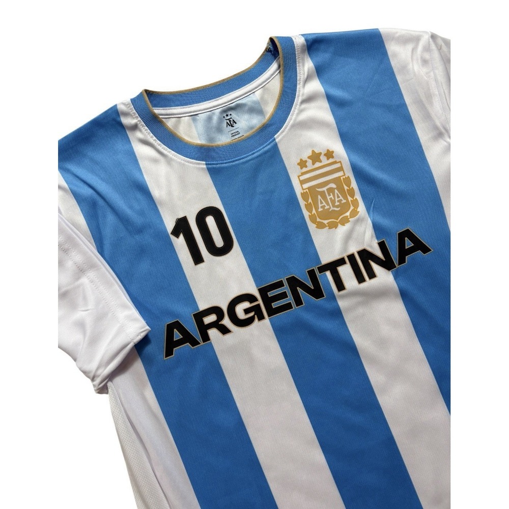 AFA Mens Argentina Lionel Messi Soccer Futbol Jersey National Team FIFA NWT 1914